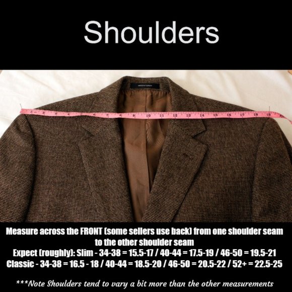 Guide on How to measure a Men's Suit - Picture 5 of 8